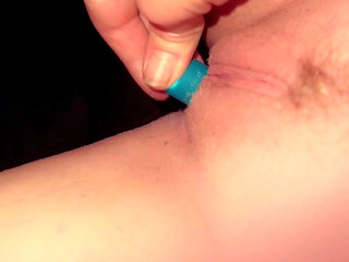 Amateur MILF's Risky Car Masturbation with Bullet Vibrator -