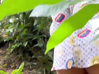 Gardener Fucks Me While My Husband Is Not at Home and He Comes Inside Me