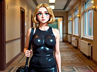 Camgirl Twerkroom, Ai Porn by lovielee