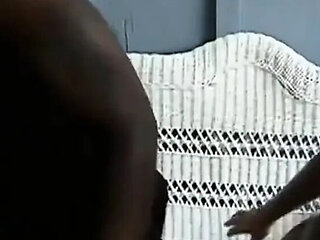 Huge Black Muscle Guy Fucks Blonde Girl's Pussy and Ass - Fingering and Cumshot