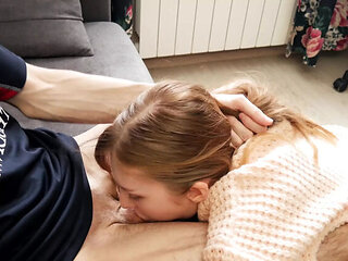 Stepsister Fucks Me Hard in Doggy Style - Pretending to Be My Wife