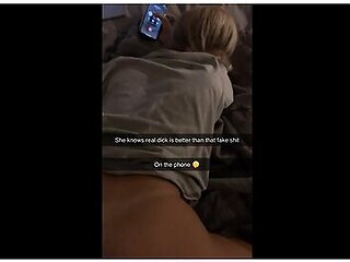 Met A Lesbian At School And I Fucked Her On Snapchat While Talking With Her Girlfriend