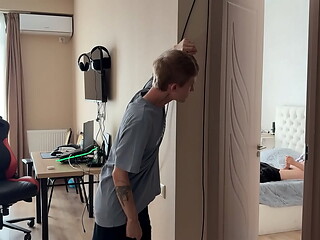 part 1 caught my straight friend jerking off to gay porn