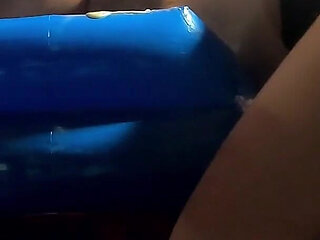 Filled up with Lube - Messy Extreme Deep Anal Punch Fisting Adelina Noir