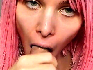 POV Handjob From Oiled Sexy Misteress and Messy Facial for Her in the End