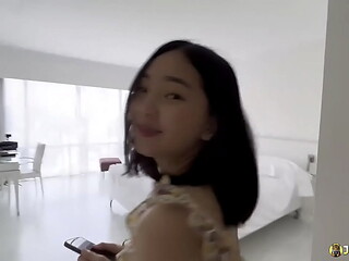 JohnTronX - Fucking a beautful Thai babe in her hairy pussy
