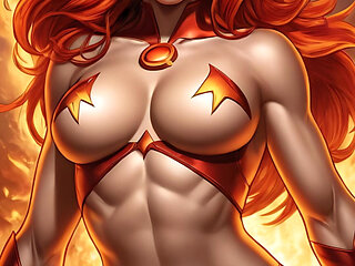 Nude Blaze Vanguard Courage Aura