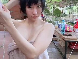 Amateur Asian Webcam Strip Masturbation