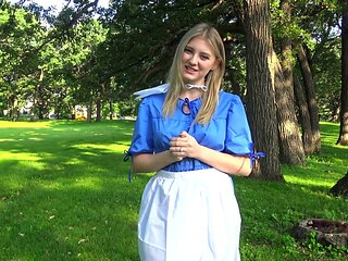 Melody Marks Mesmerizes in Sultry Blonde POV Seduction