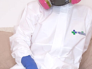 Hazmat Masturbation on the House