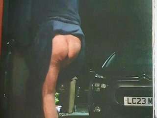 Ass Showing Outside (front Yard)