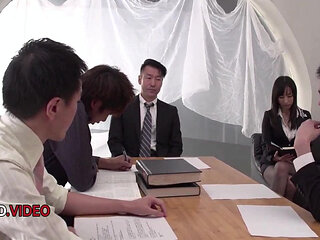 Intense JAV Seduction Busty Rina Mayuzumi After A Hard Day At The Office