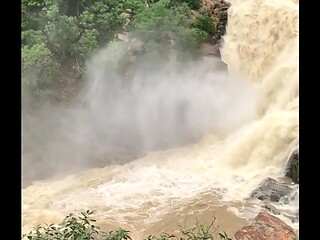 Water fall fucking video