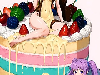 hentai 2026! Sexy young student plays in a sex shop