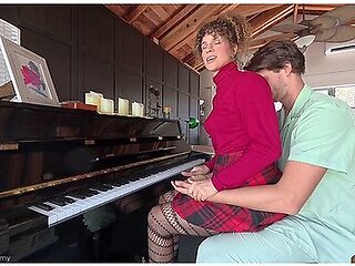 I Fucked Cum Onto My Piano Teacher