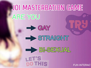JOI Masterbation Game Are You Straight Gay or Bi