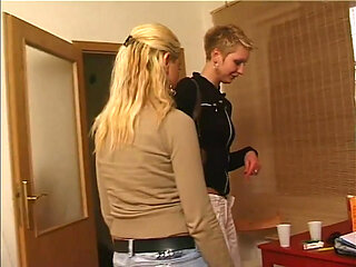 Young Tattooed Slut with Small Tits and Tight Pussy Shows Herself in an Amateur Casting