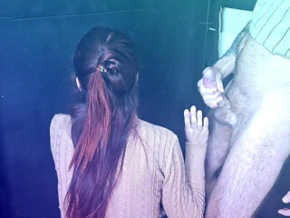 Husband Takes Wife to a Gloryhole for the First Time to Suck and Fuck with Strangers!