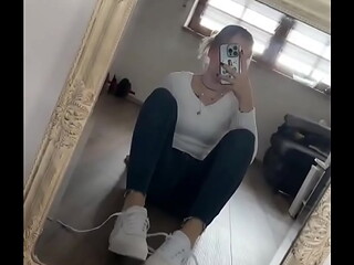 Hello _)Jeans and pantyhose do I love and do you?#fetish #feet #footjob #nylon #nylonfeets #nylonfetsh  girl ...