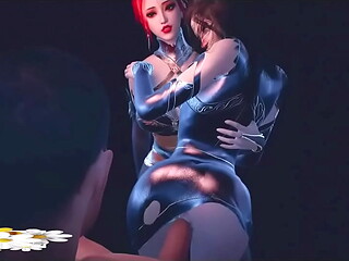 Goddess of Motion: Big Curves in 3D - 3D Animation Hentai