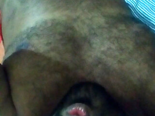 Young hairy indian stud selfie