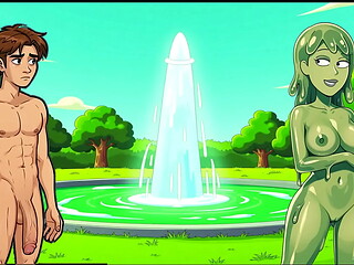 Portal Porn Demoniums [ PARODY HENTAI GAME ] Ep.9 breeding the SLIME MOM !