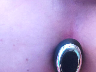 nice perspective with vibrating anal plug