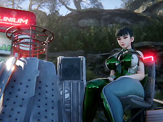ARTISTA H:Reinamation3D MODELO:eve (stellar blade) animacionh