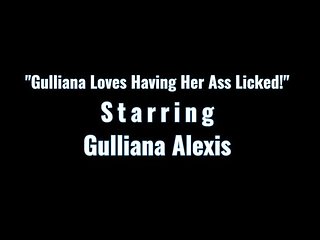 Big Booty Latin Gulliana Alexis Gets Booty Ate for All ...
