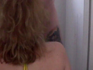 Yellow Dress & Hungry Throat: Karlas CFNM Blowjob, Tit-cum Worship & Pounded Face