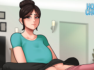 My Stepmom Linda Helps To Reduce My Sexual Tension After Caught Watching Her Jiggling Bouncy Boobs