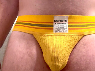 Jock Strap Pissing
