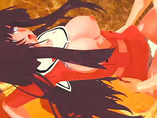 Kaoruko Waguri gets Impregnated until her Pure Pussy drips with Cum