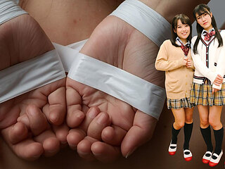 Bound Wrists, Tongue on Stiff Nipples, a Wetting Accident Under Her College Skirt. Chiharu Explores Aoi's Senior Dominance.