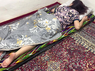 My love was lying down waiting for me