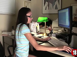 Alexis fucks herself