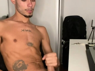 Brand new masturbating watching