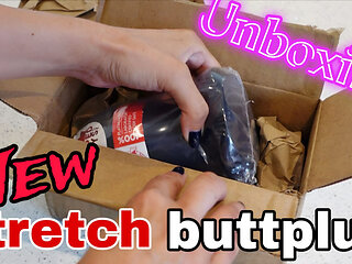 New Stretch Anal Butt Plug Unboxing