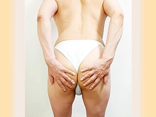 Dancing Jerk off, Naked Strips Show and Masturbates!