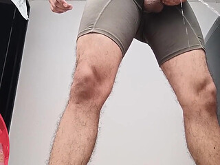Lots of Cum in the Yard
