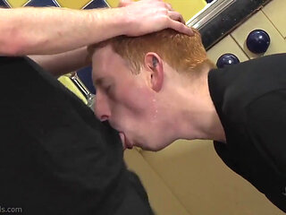 Ginger bitch boy learns his lesson