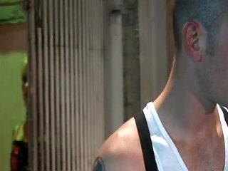 Tattooed blonde petite pussy fucking big dick sucking...cum in mouth