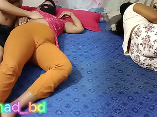 Fucking My Sexy Wife In front Of Sali Sister threesome Part - 1