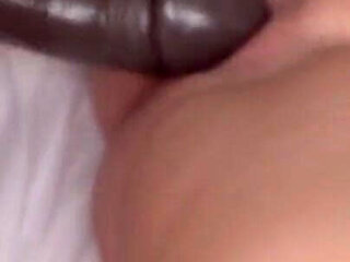 Vicki Called and Asked if I Could Take Her Biggest Dildo. I Told Her I'd Try. When We Met, She Warmed My Pussy up with a Vibrato