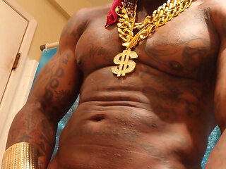 BBC Worship Hallelujah Johnson (The low Mundane) Tall Dark Chocolate Muscles Tattoos Hairy BBC Hallelujah Johnson