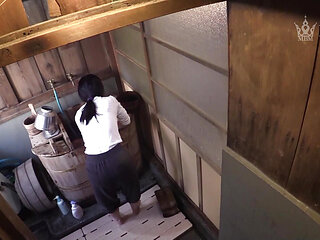 M599g09 Blowjob for Nursing Helper in the Bath! Sex in the Bath!