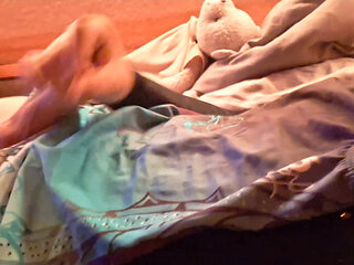 Cum in a leotard on a gk elite leotard cumshot