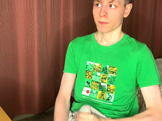 Watching the Veins Pop on My Big Dick While Stroking