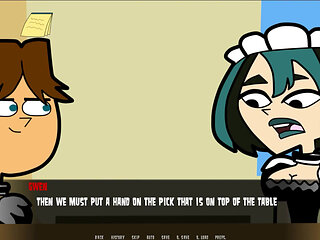 Total Drama Harem - Part 11 - Dominant Footjob by Loveskysan