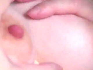 Extremely Sensual Stepsister's Nipple Sucking